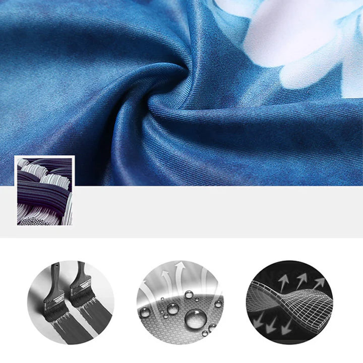 Legging de Yoga Femme Motif Fleur de Lotus – Pantalon Fitness et Bien-être