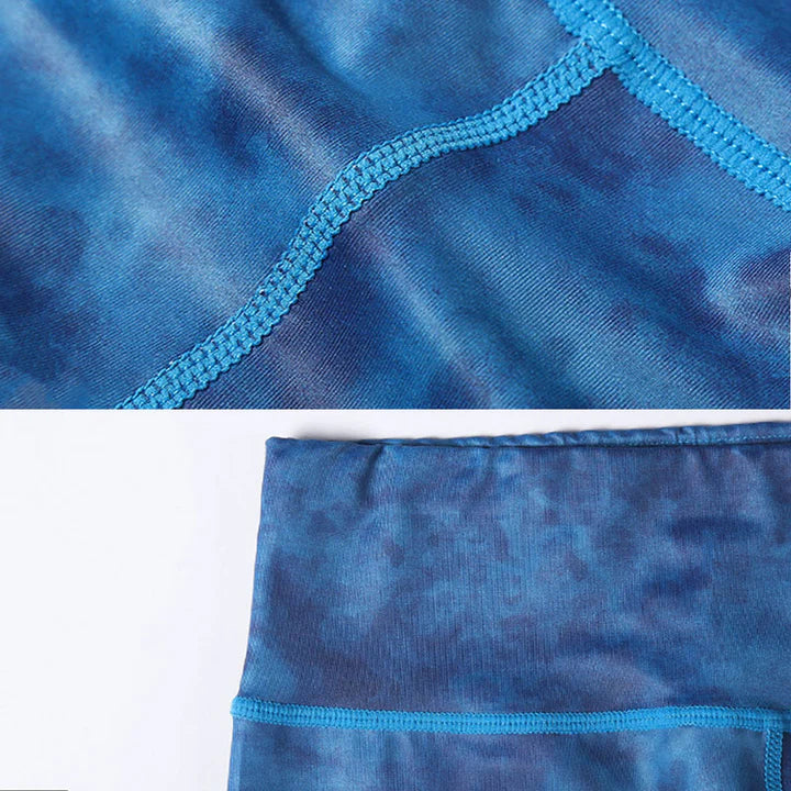 Legging de Yoga Femme Motif Fleur de Lotus – Pantalon Fitness et Bien-être