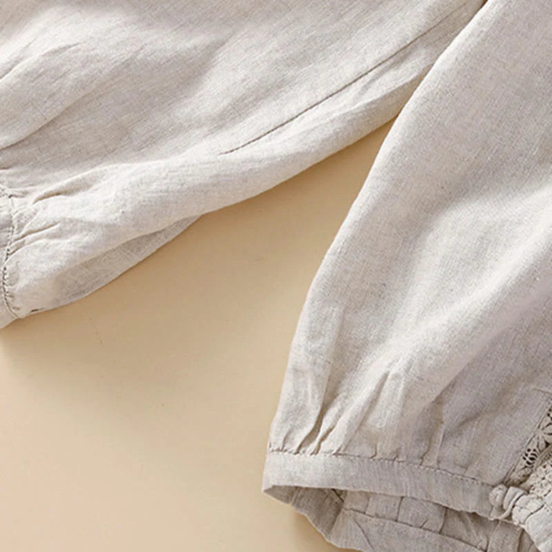 Pantalon Sarouel Décontracté pour Femme à Cordon de Serrage avec Motif de Fleurs – Coupe Ample avec Poches