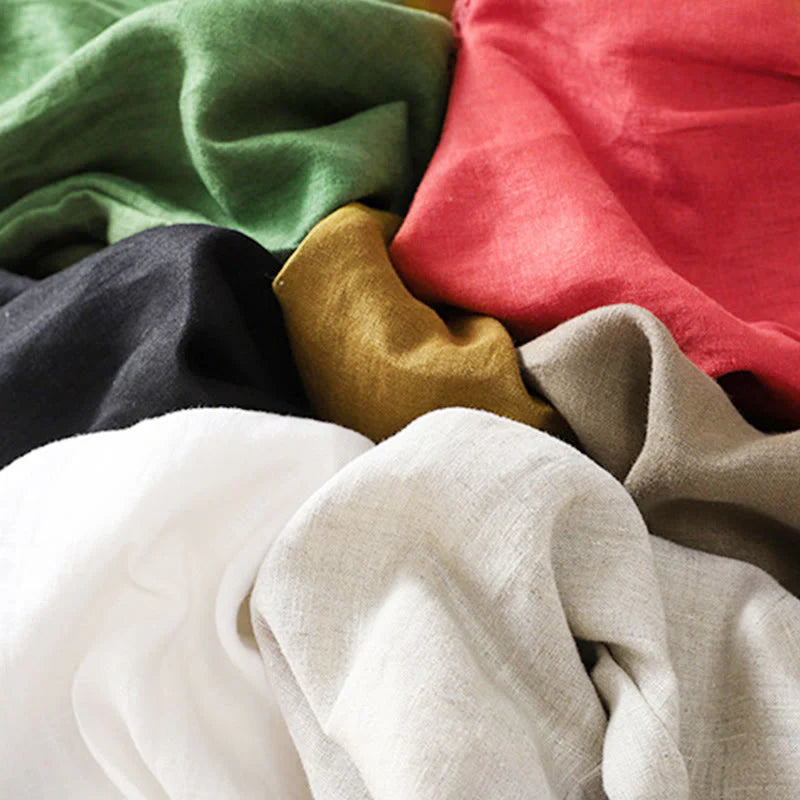 Pantalon Sarouel d’Été pour Femme en Coton avec Cordon de Serrage et Poches