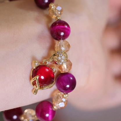 Bracelet de Protection Renforçant la Confiance et l’Estime de Soi — Pi Xiu et Renard