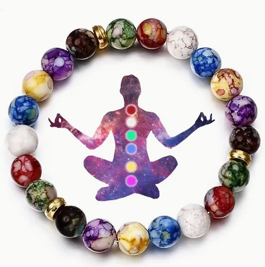 Harmonie Cosmique – Bracelet des 7 Chakra