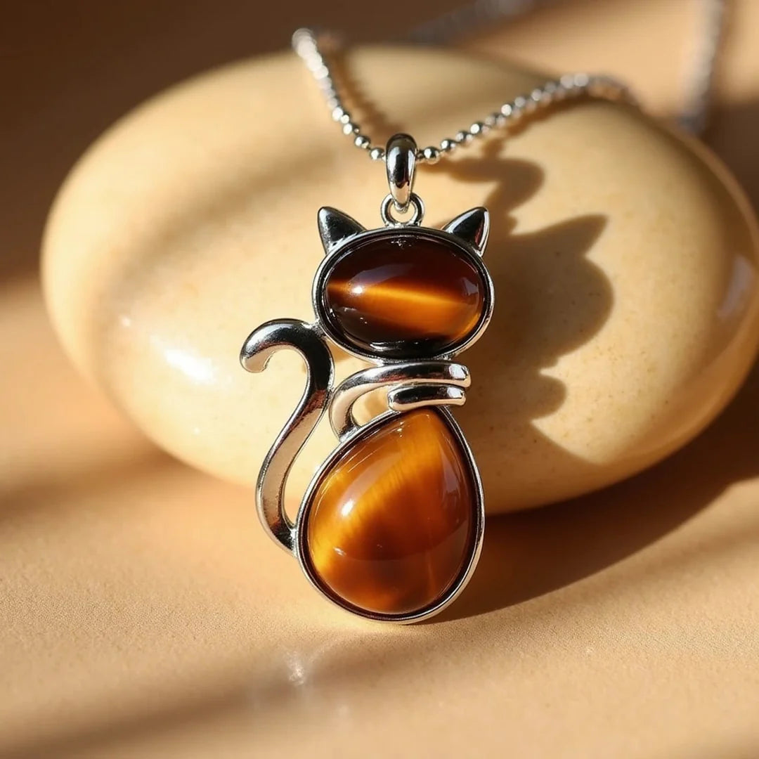 Pendentif Chat Protecteur