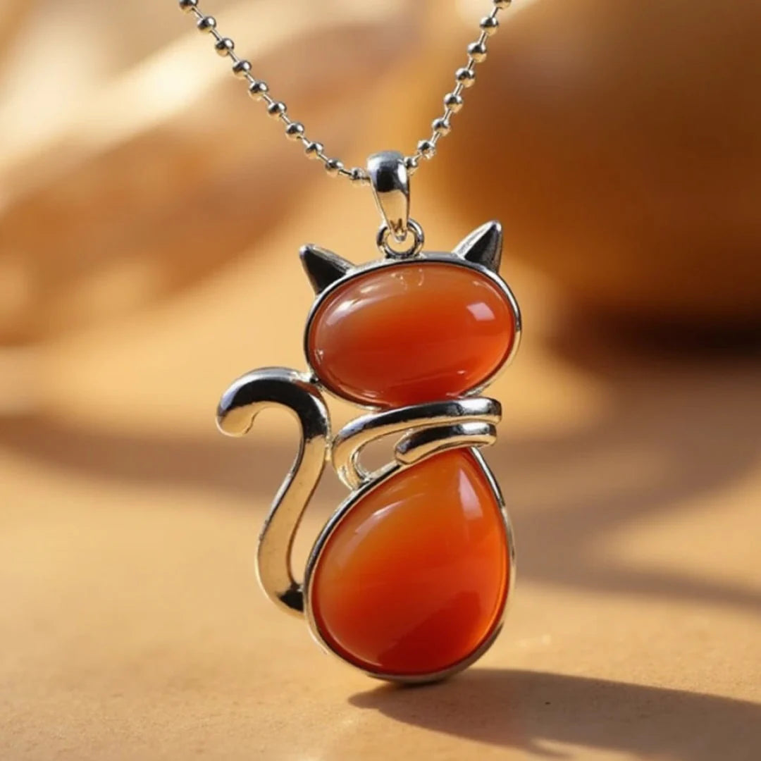 Pendentif Chat Protecteur