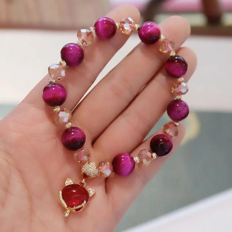 Bracelet de Protection Renforçant la Confiance et l’Estime de Soi — Pi Xiu et Renard