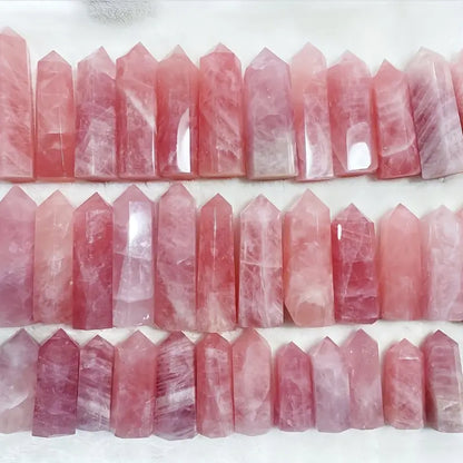 Quartz Rose – Pointes d’Énergie Naturelle