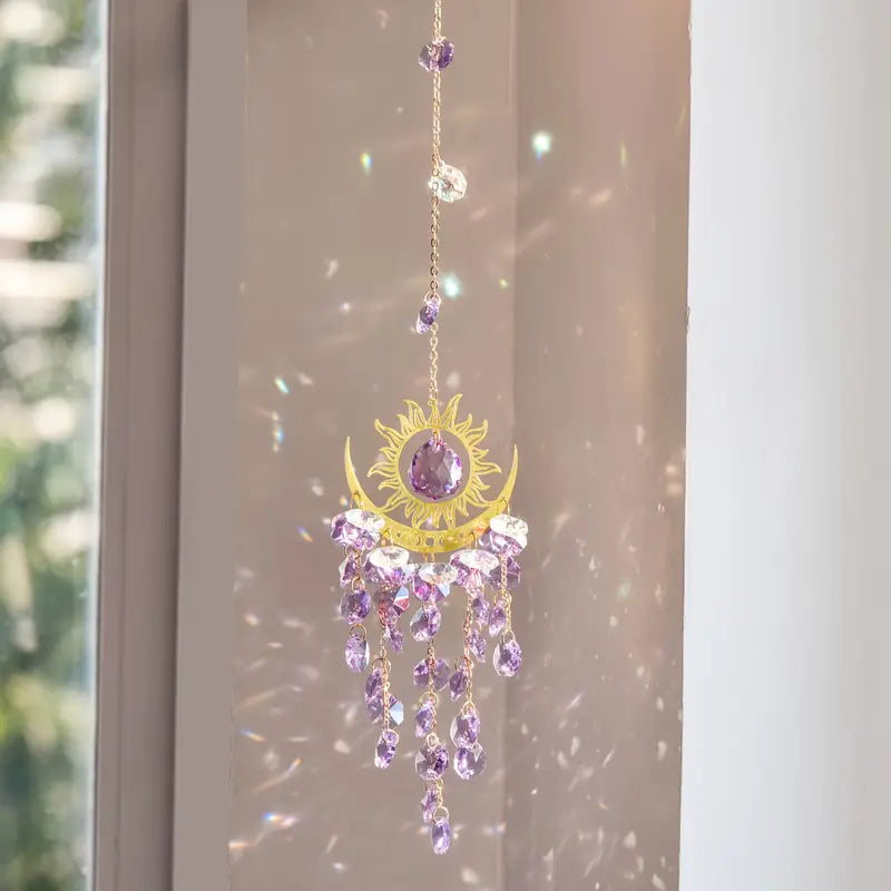 Carillon éolien en cristal