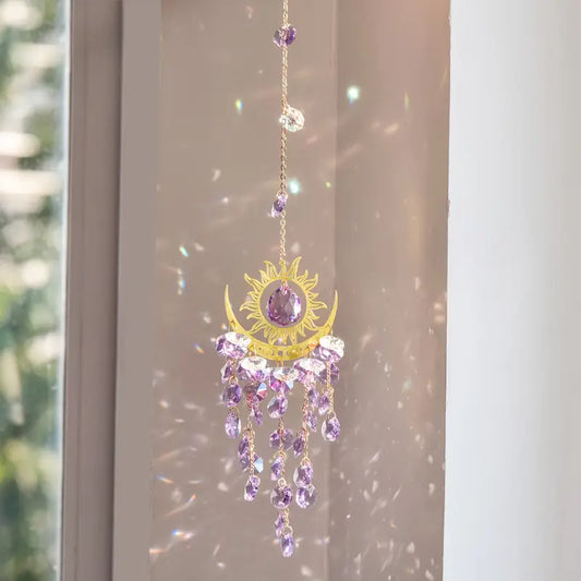 Carillon éolien en cristal